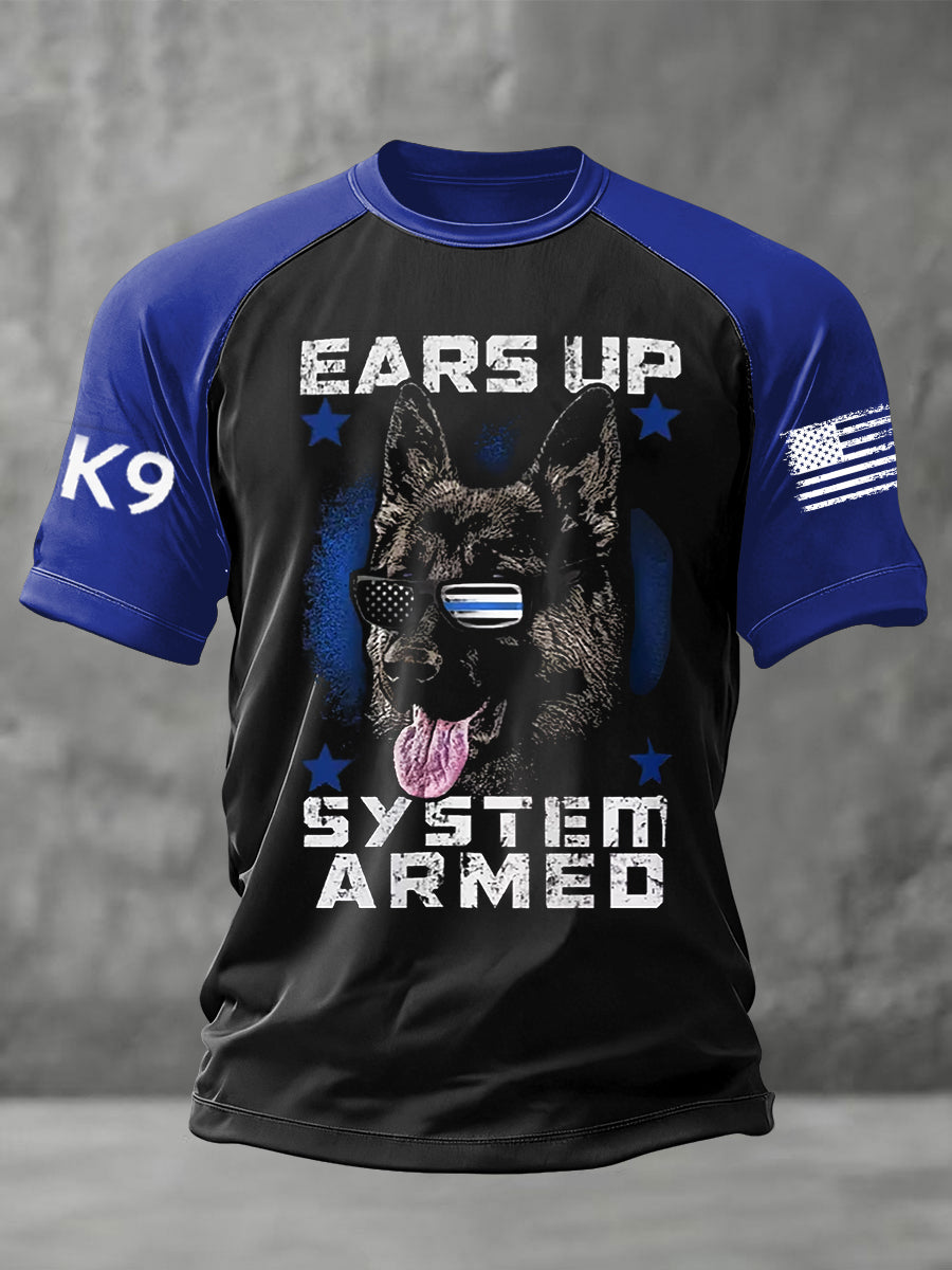 Men's K-9 Veterans Day Short Sleeve T-shirt