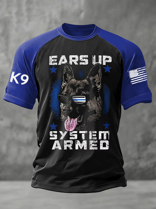 Men's K-9 Veterans Day Short Sleeve T-shirt