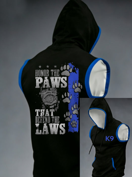 Men's K-9 Veterans Day Hooded Vest