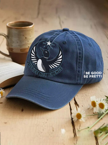 Unisex Justice Not Silence Be Good Be Pretti Anti ICE Hat
