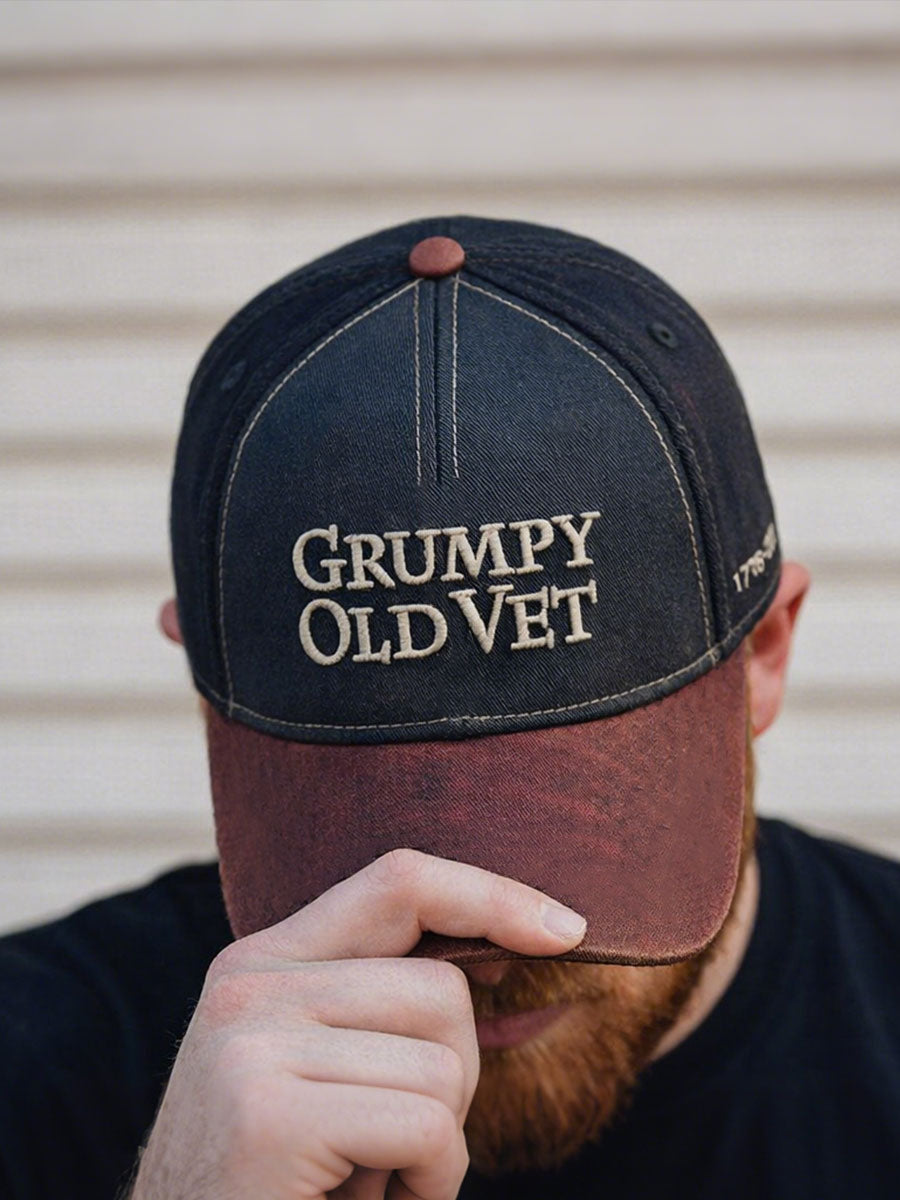 Grumpy Old Veteran Unisex Hats