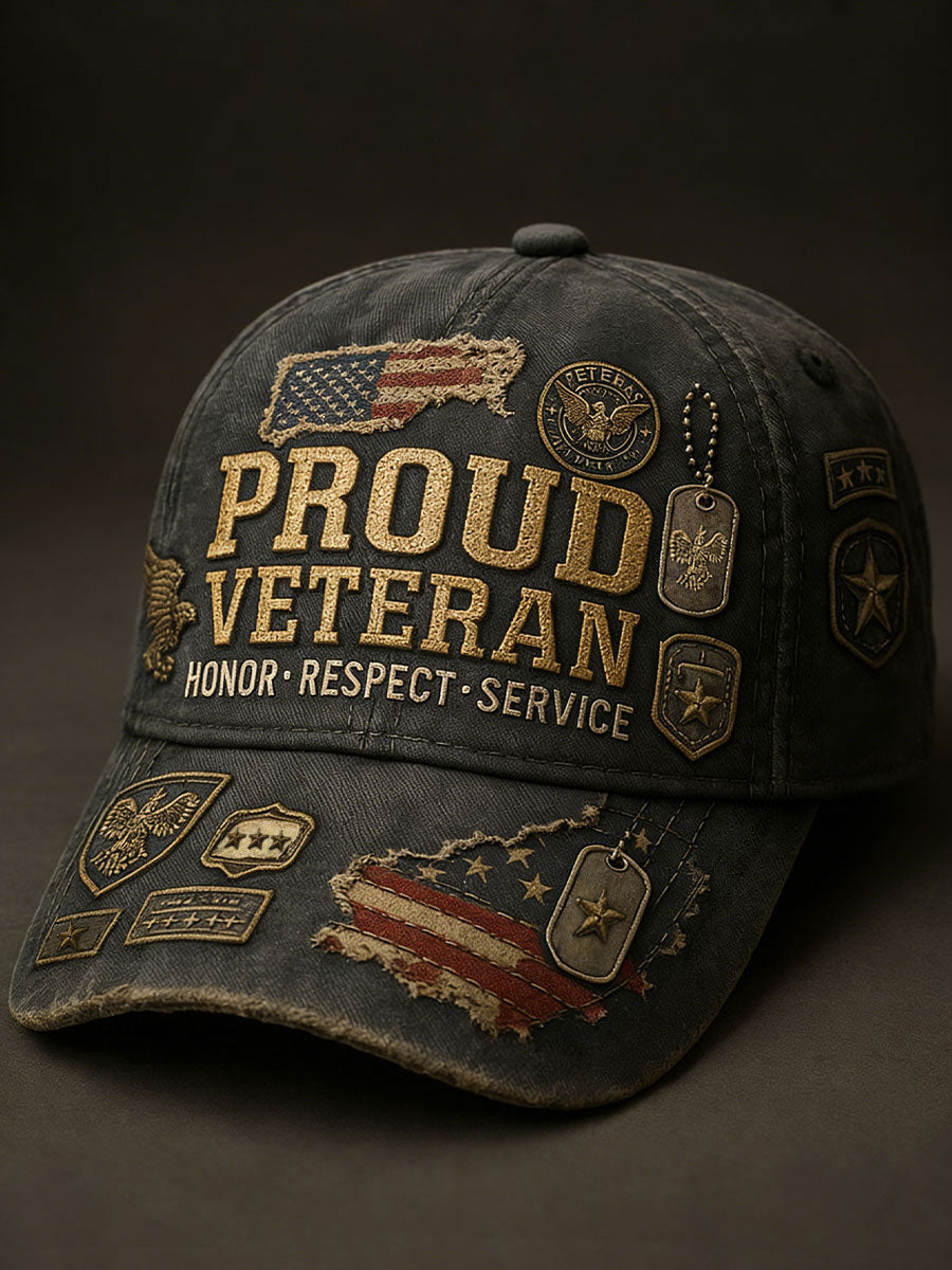 Proud Veteran Unisex Hats