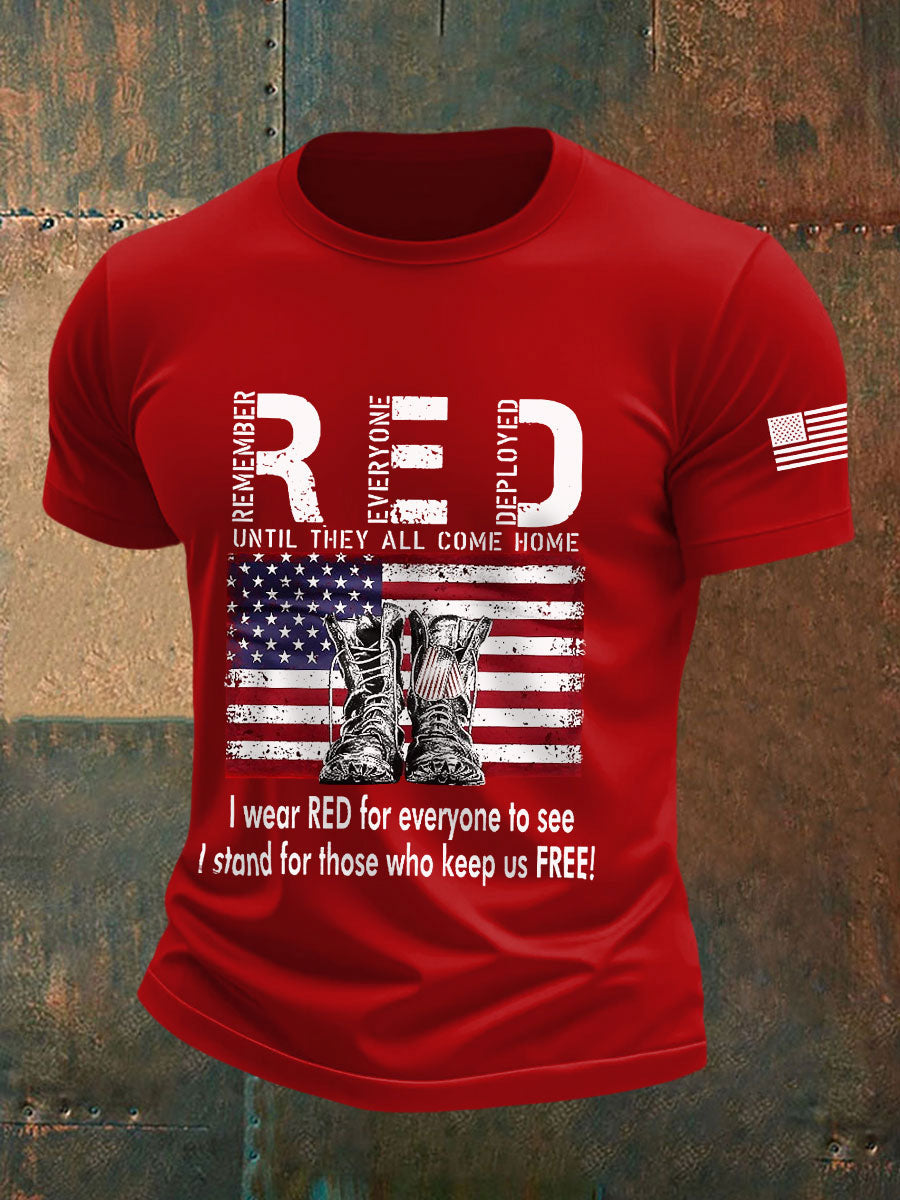Men's Red Friday Veterans T-Shirts