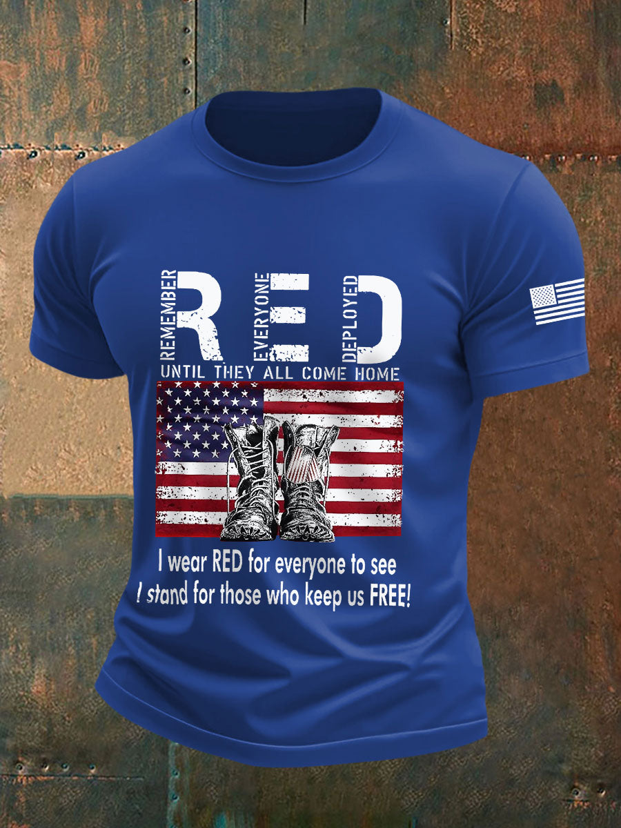 Men's Red Friday Veterans T-Shirts
