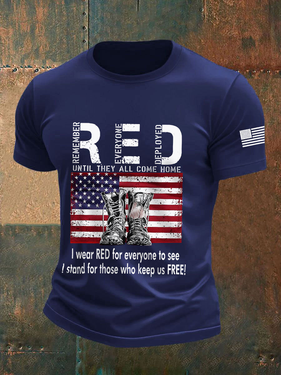 Men's Red Friday Veterans T-Shirts