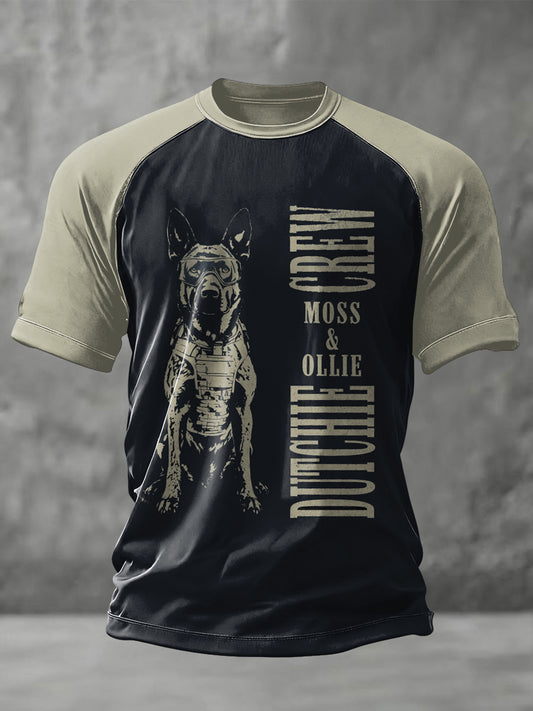 Men's Dutch Shepherd K9 Handler T-shirt
