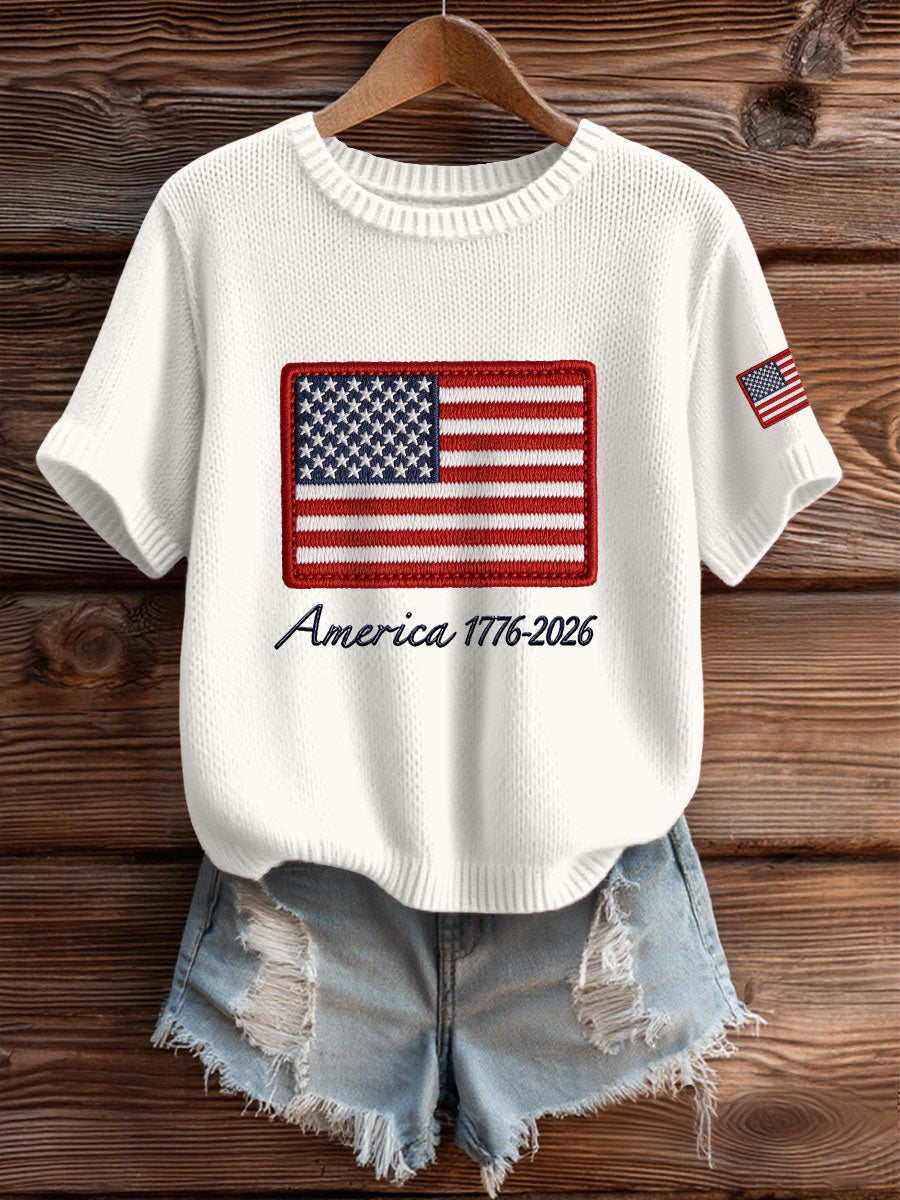 Women's America Flag Tops