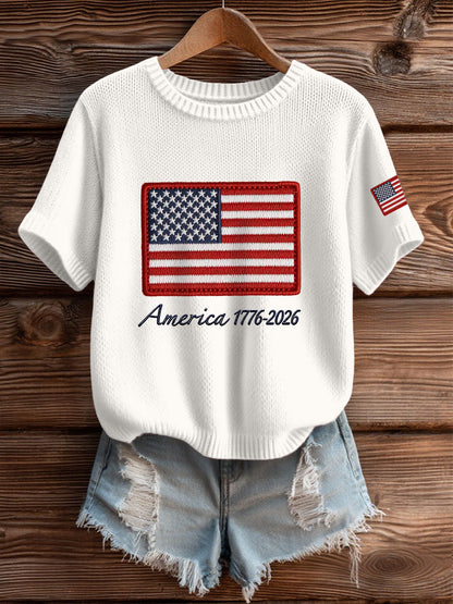 Women's America Flag Tops