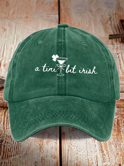 Unisex A Tini Bit Irish Baseball Cap