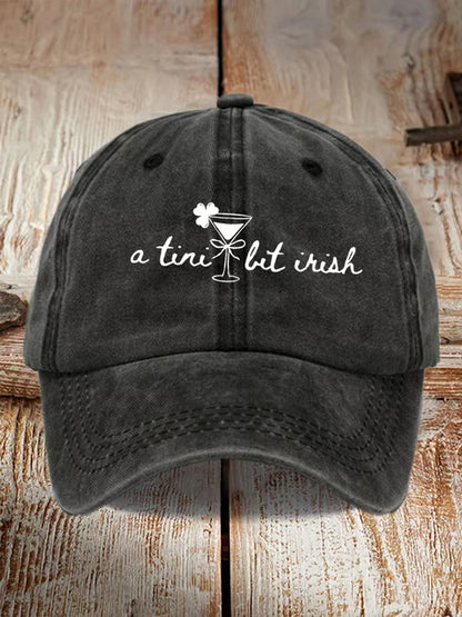 Unisex A Tini Bit Irish Baseball Cap
