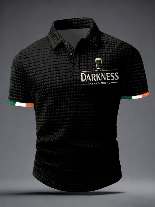 Men's Hello Darkness My Old Friend short sleeve shirt