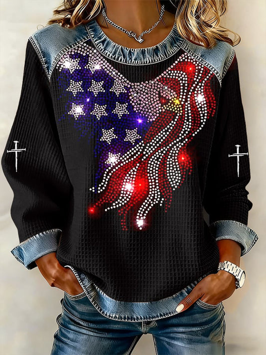 Women's American sweatshirt