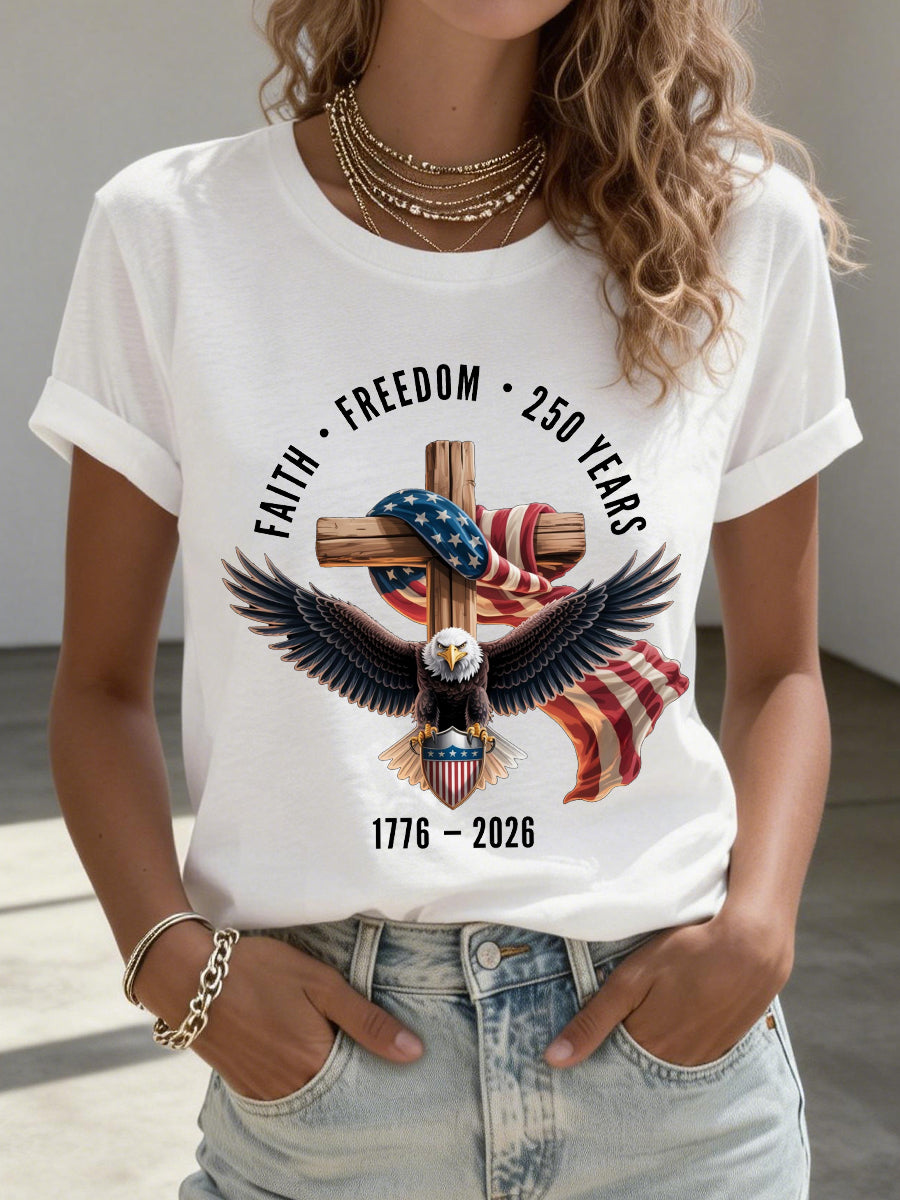 Women's 250th Anniversary Print T-Shirt