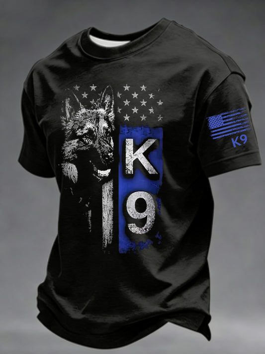 Men's K-9 Veterans Day Short Sleeves T-shirt