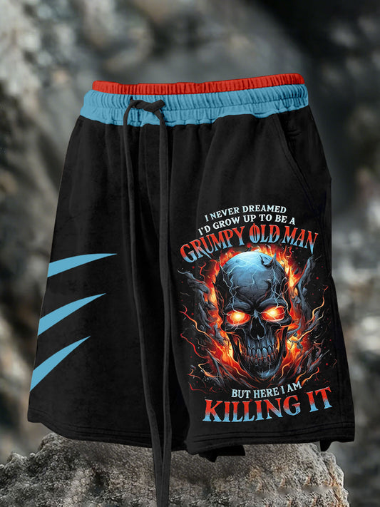 Men's 'I Never Dreamed That One Day I'd Become A Grumpy Old Man' Shorts