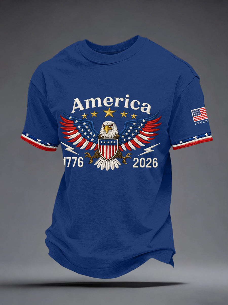 Men's America 1776-2026 Print T-Shirt
