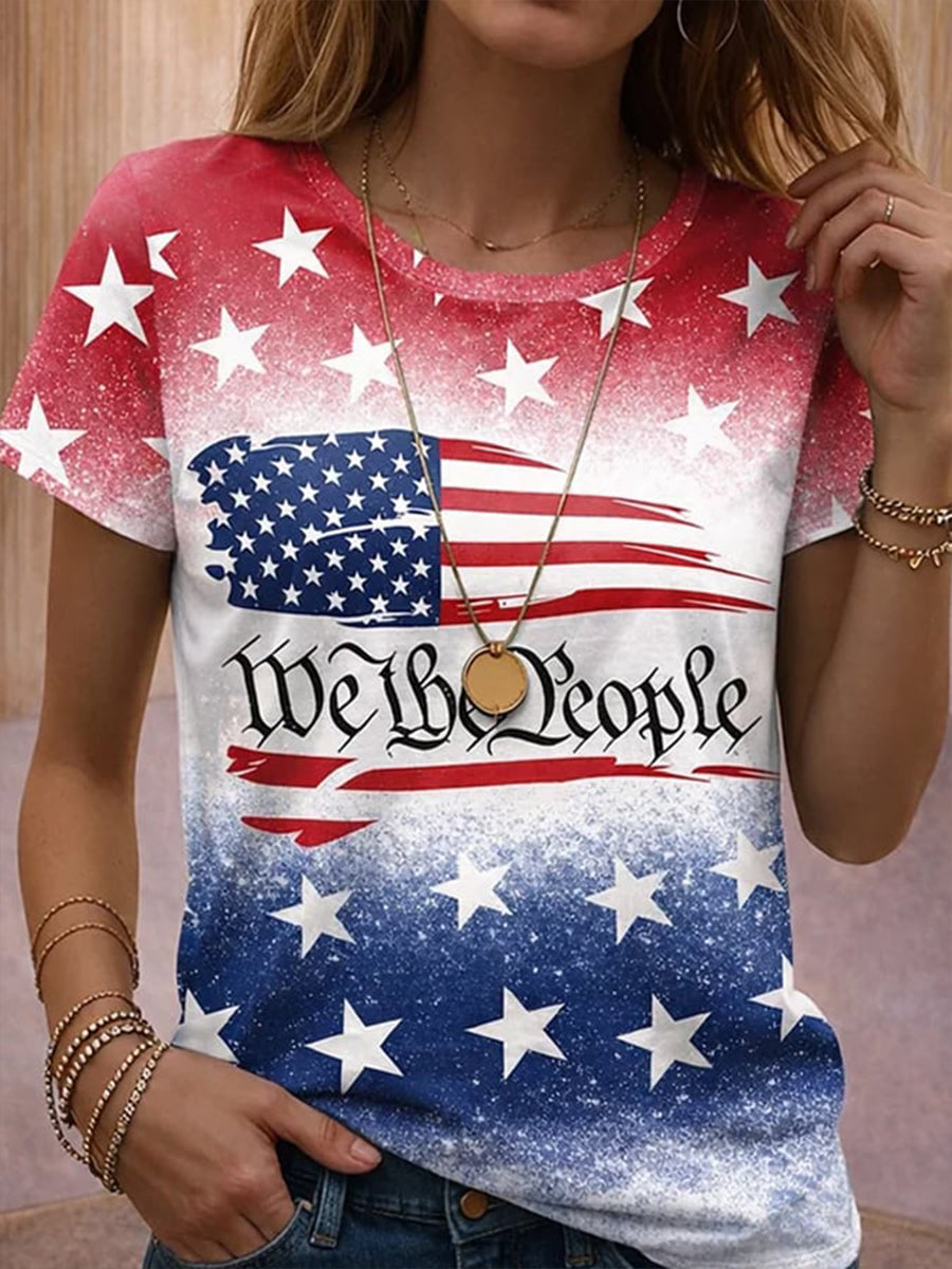 Women's American-style T-shirt