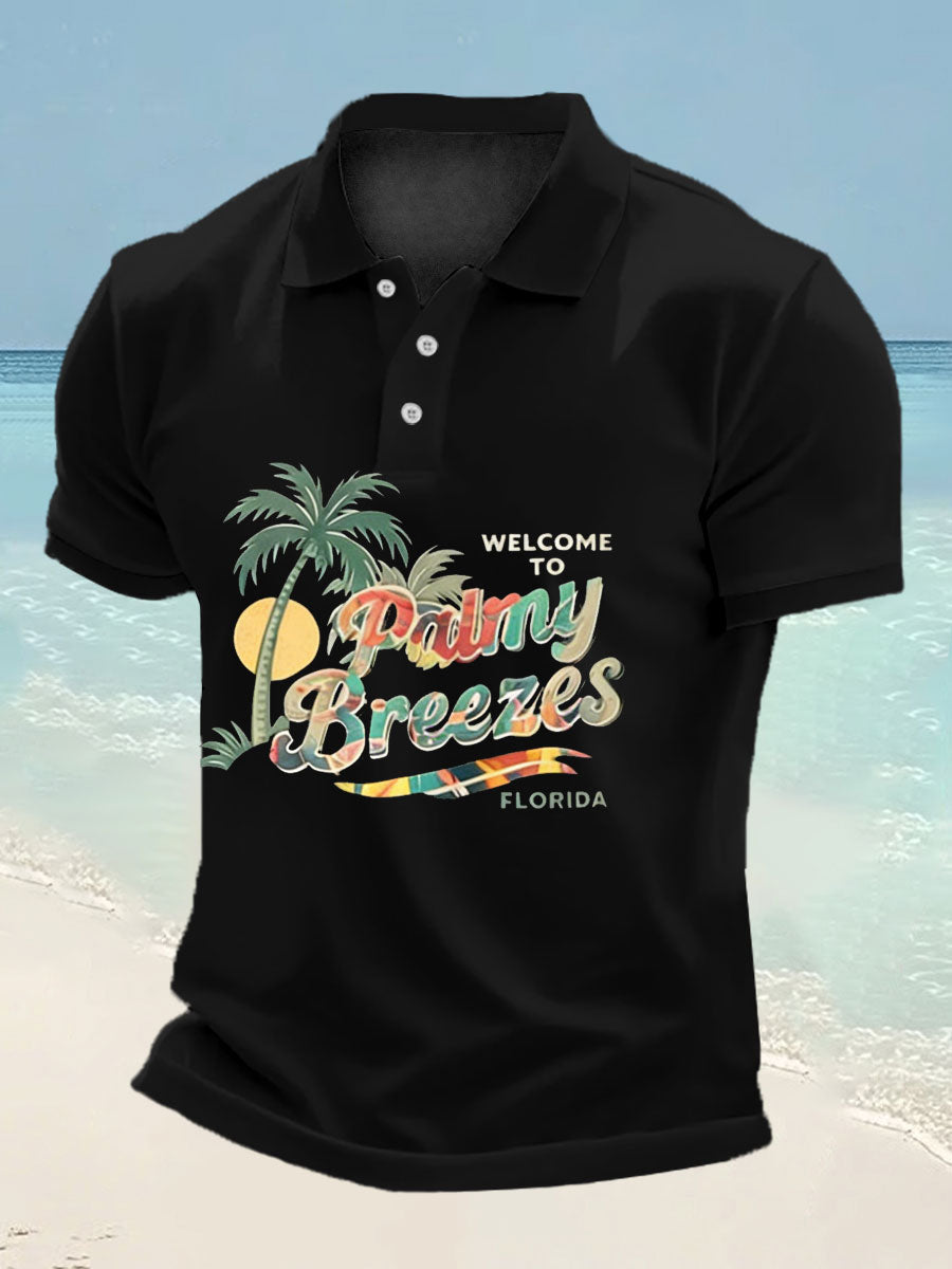 Men's Palmy Breezes polo shirt