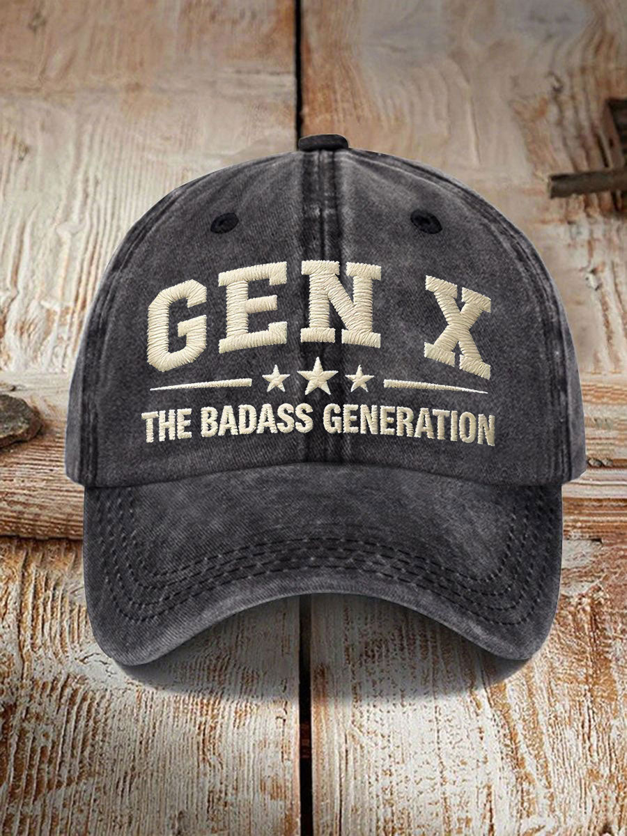 "Gen X" Unisex Retro Hats