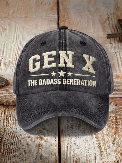 "Gen X" Unisex Retro Hats