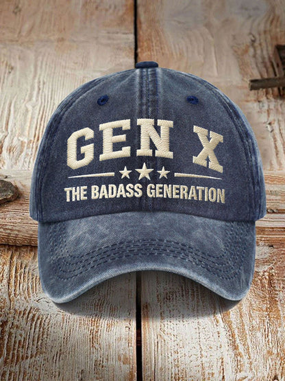"Gen X" Unisex Retro Hats
