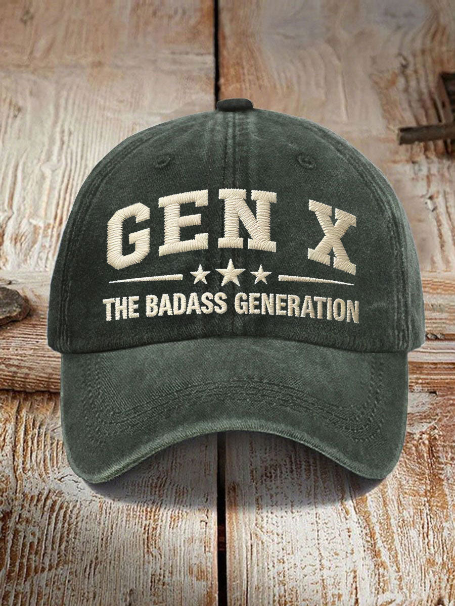 "Gen X" Unisex Retro Hats