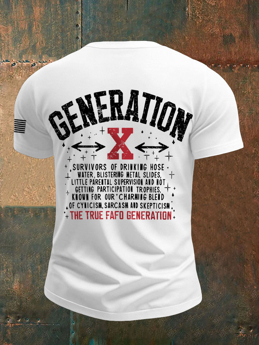 Men's Gen X T-Shirts