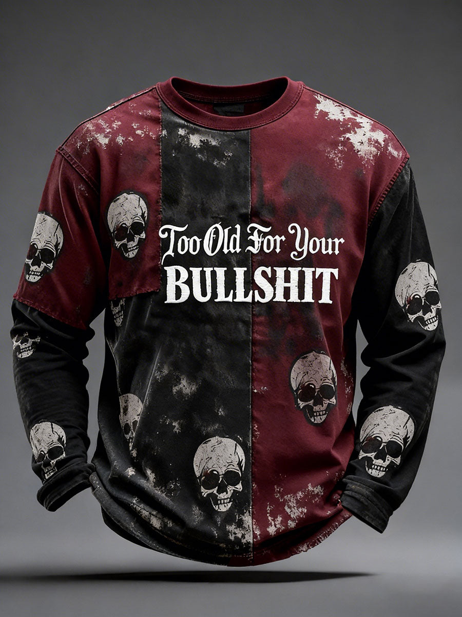 Men's 'Too Old for Your Bullshit' T-Shirts