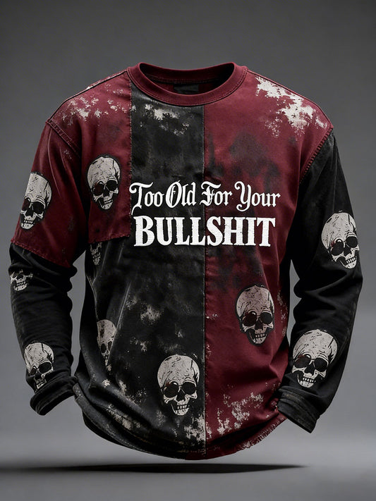 Men's 'Too Old for Your Bullshit' T-Shirts