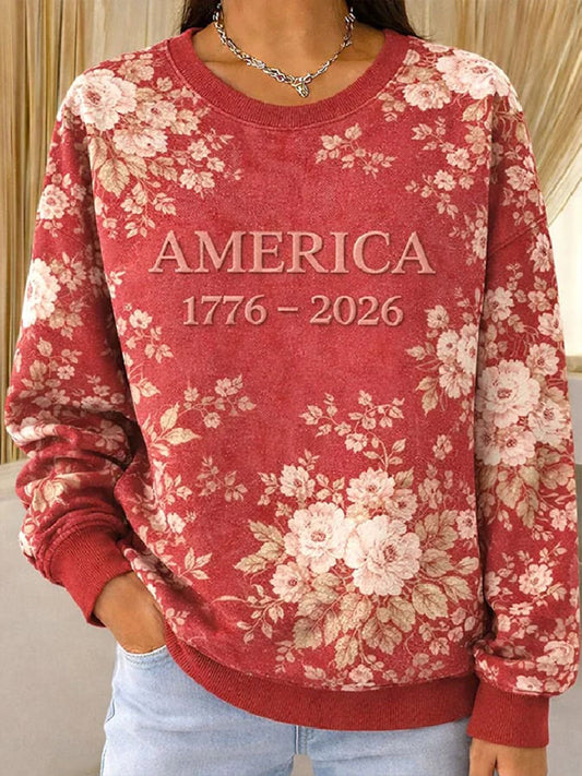 Women's American sweatshirt