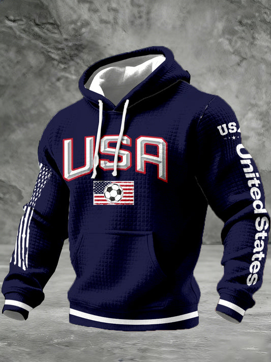 Men's 2026 Fifa World Cup Themed Sweatshirt With Print