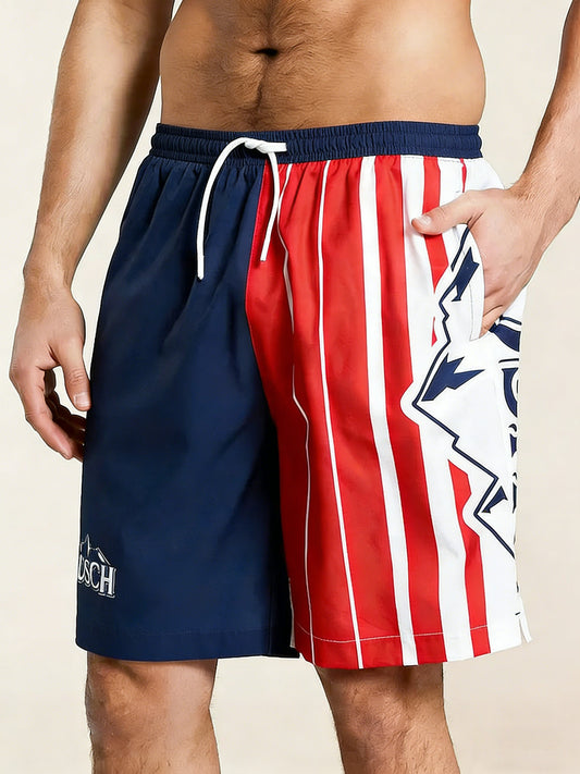 Men's Busch Beer Printed Shorts