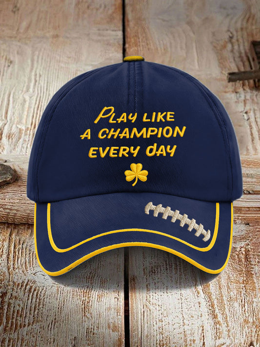 Unisex Football Legend Coach Holtz Printed Hat