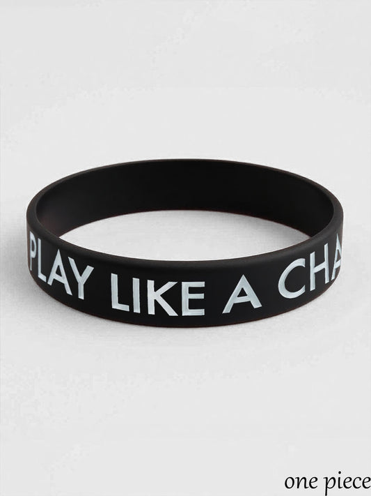 Football Legend Coach Holtz Printed Bracelet