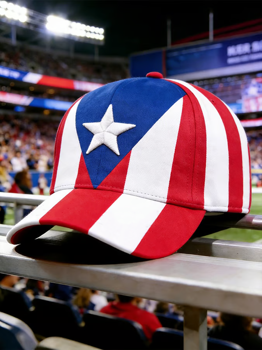 Unisex Puerto Rico Print  Hat