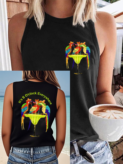 Women's Jimmy Buffet style It‘s 5 O'clock Everywhere Vests