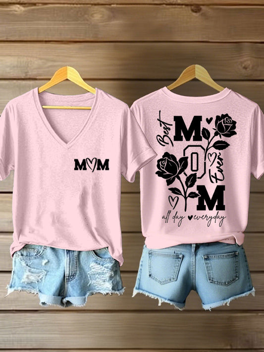 Women's Mother's Day Printed Casual T-Shirt