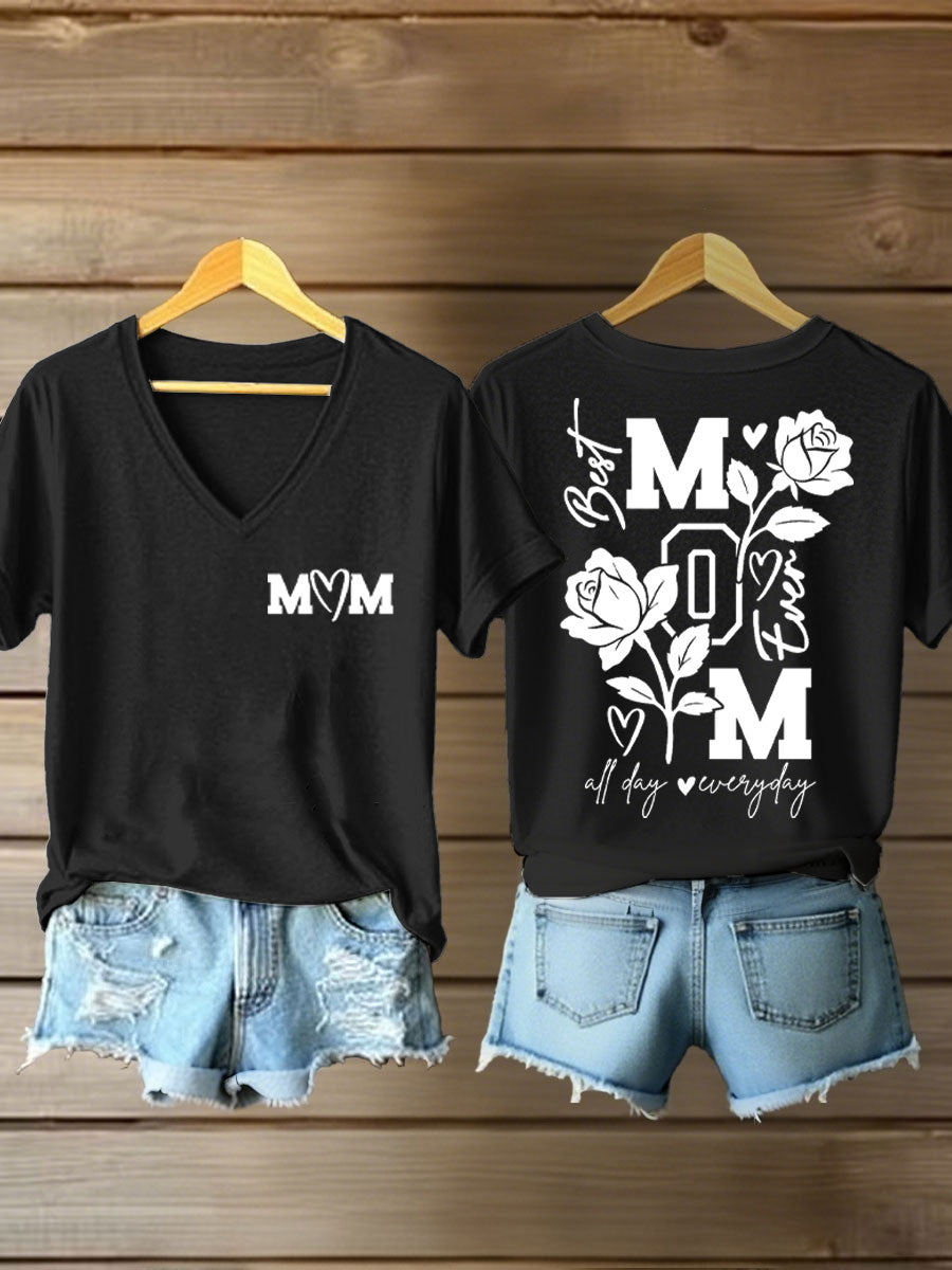 Women's Mother's Day Printed Casual T-Shirt