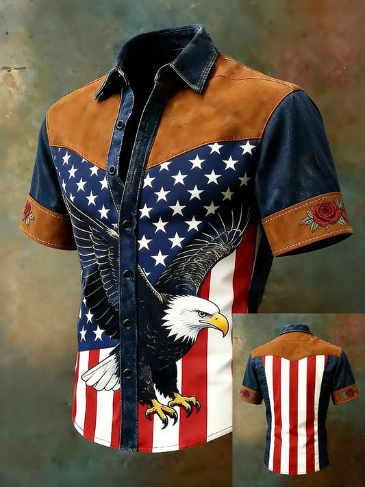 Men's American Western Casual Shirts