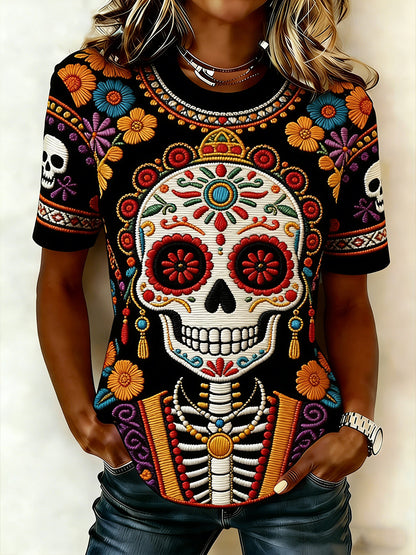 Women's Mexican Art Cinco de Mayo T-Shirt