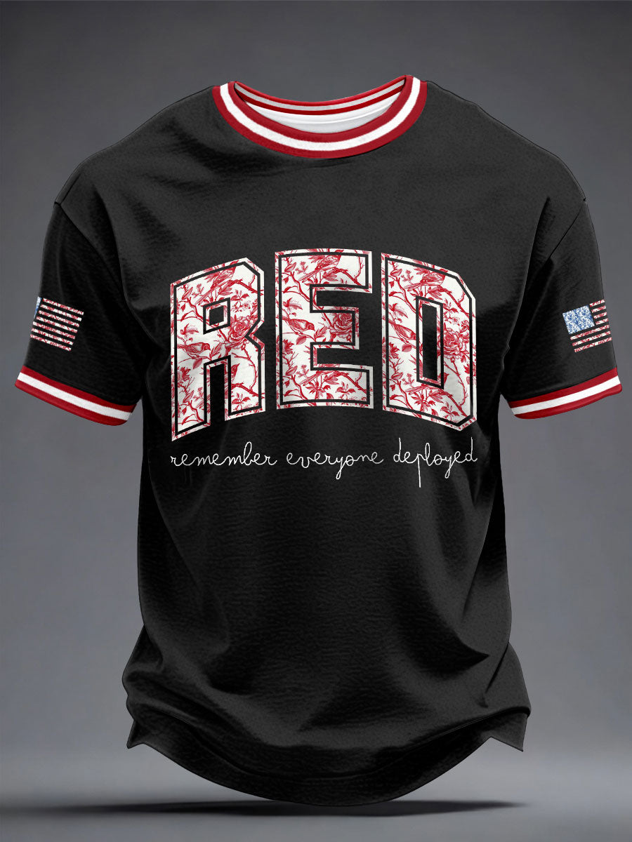 Men's Wear I wear red on Friday T-shirts