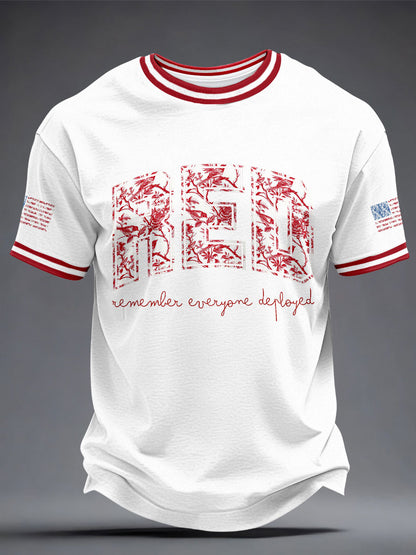 Men's Wear I wear red on Friday T-shirts