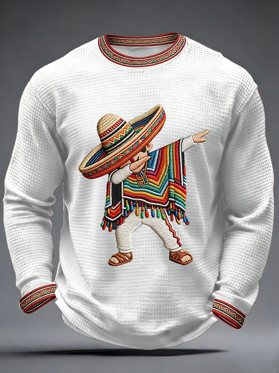 Men's Cinco de Mayo Printed Casual T-Shirt