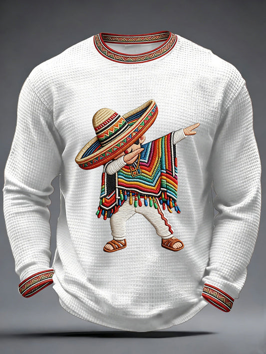Men's Cinco de Mayo Printed Casual T-Shirt