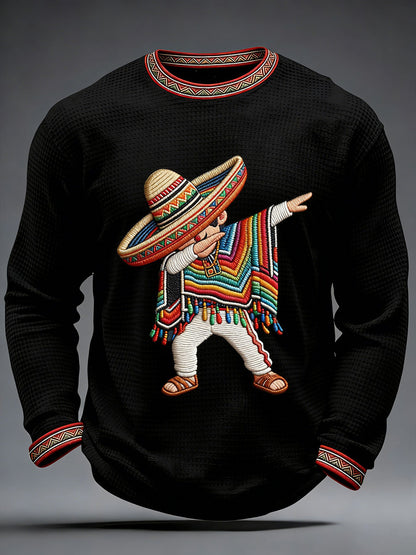 Men's Cinco de Mayo Printed Casual T-Shirt