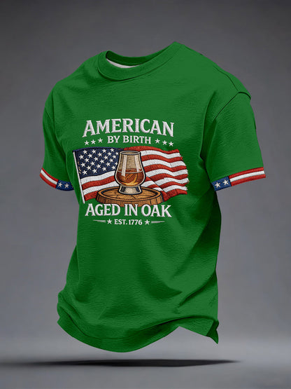 Men's American By Birth Aged in Oak T-Shirt