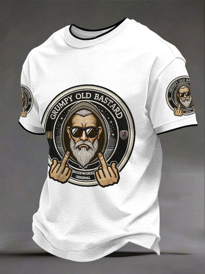 Men's 'grumpy old bastard' T-shirts