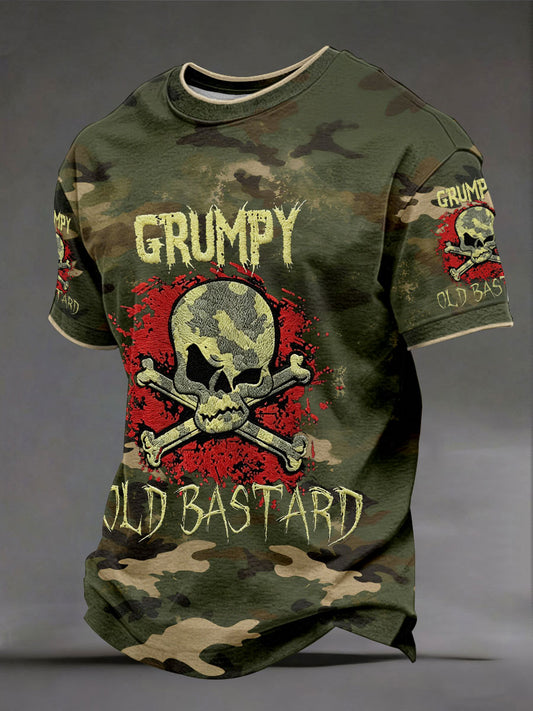Men's 'grumpy old bastard' T-shirts