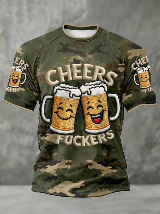 Men's 'Cheers fuckers' T-shirts