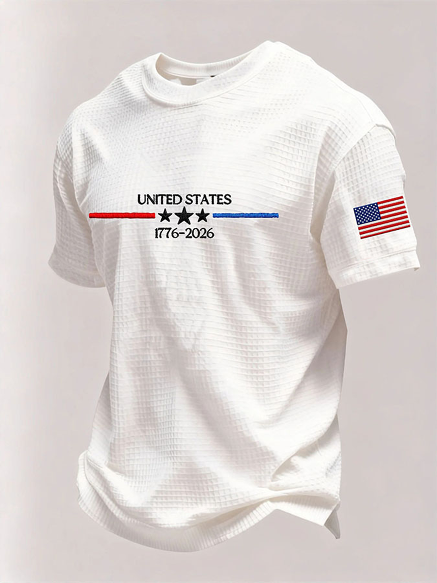 Men's United States Waffle Short Sleeve